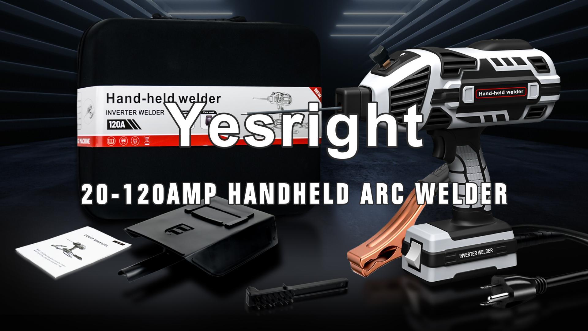 YesRight Welding Machine Handheld 110V 120Amp Portable ARC Welder